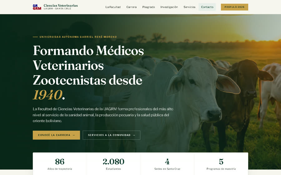 Facultad de Veterinaria UAGRM